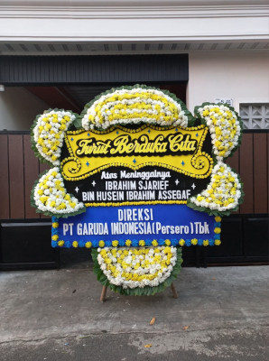 Papan Bunga Duka di Menyuke